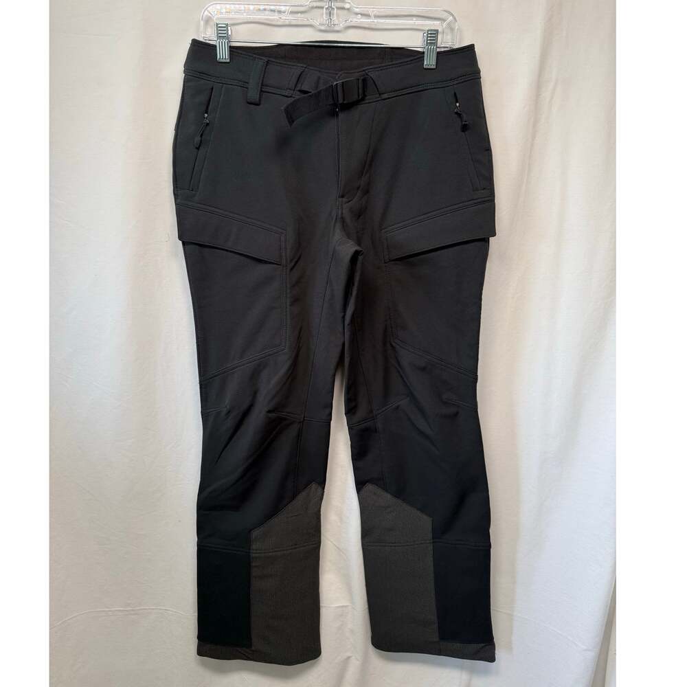 Duluth Trading Fleece Lined Utility Pants, Black, Women's 6/31 - Excellent